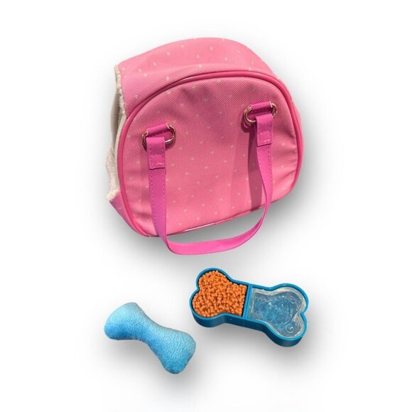 Dog Carrier Set Pink Pet Tote Carriers & Accessories Dog Toys, Leashes & Collars - Picture 9 of 11